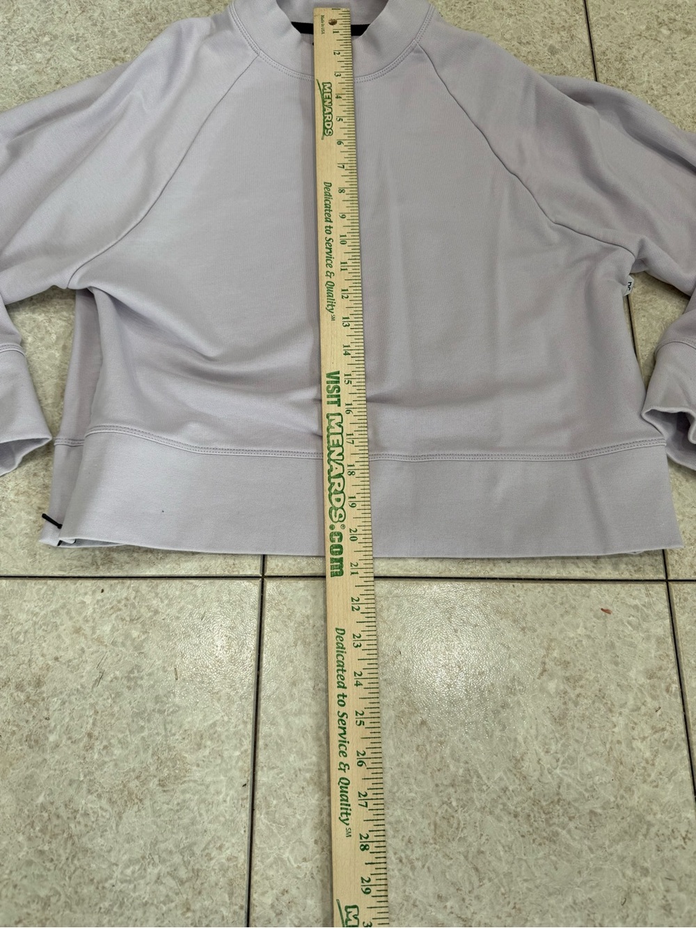 On Cloud Pale Lavender Crewneck Sweatshirt - Picture 2 of 6